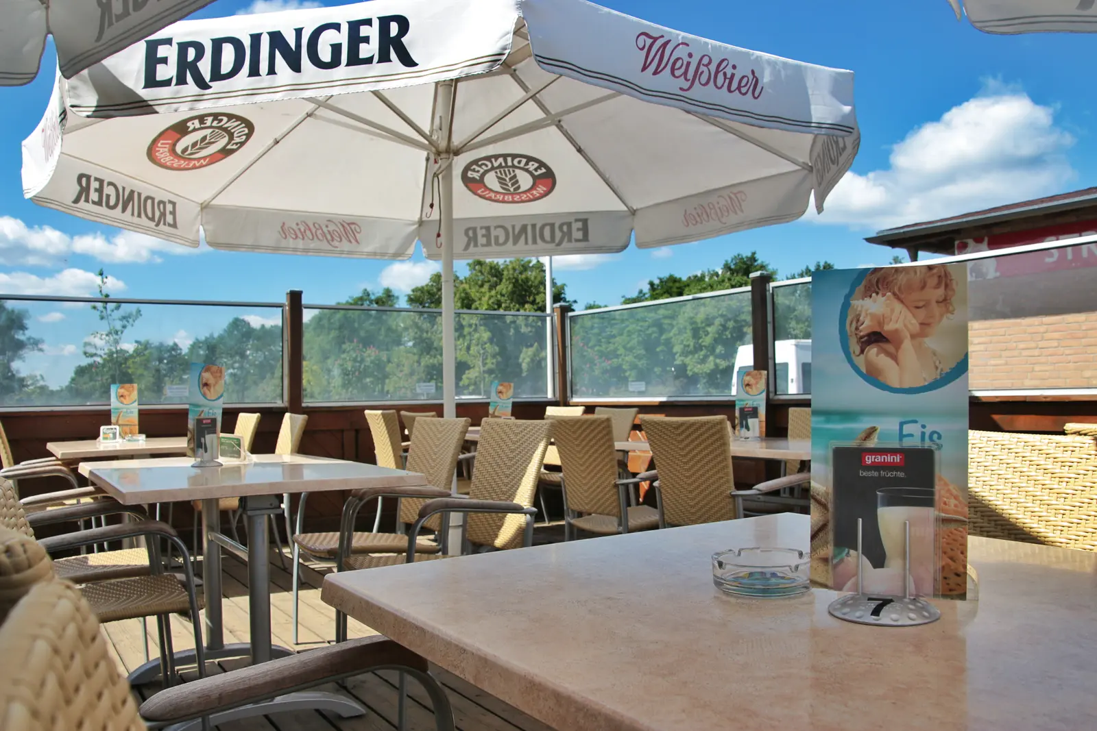 Die geschützte Terrasse des Nordlichts